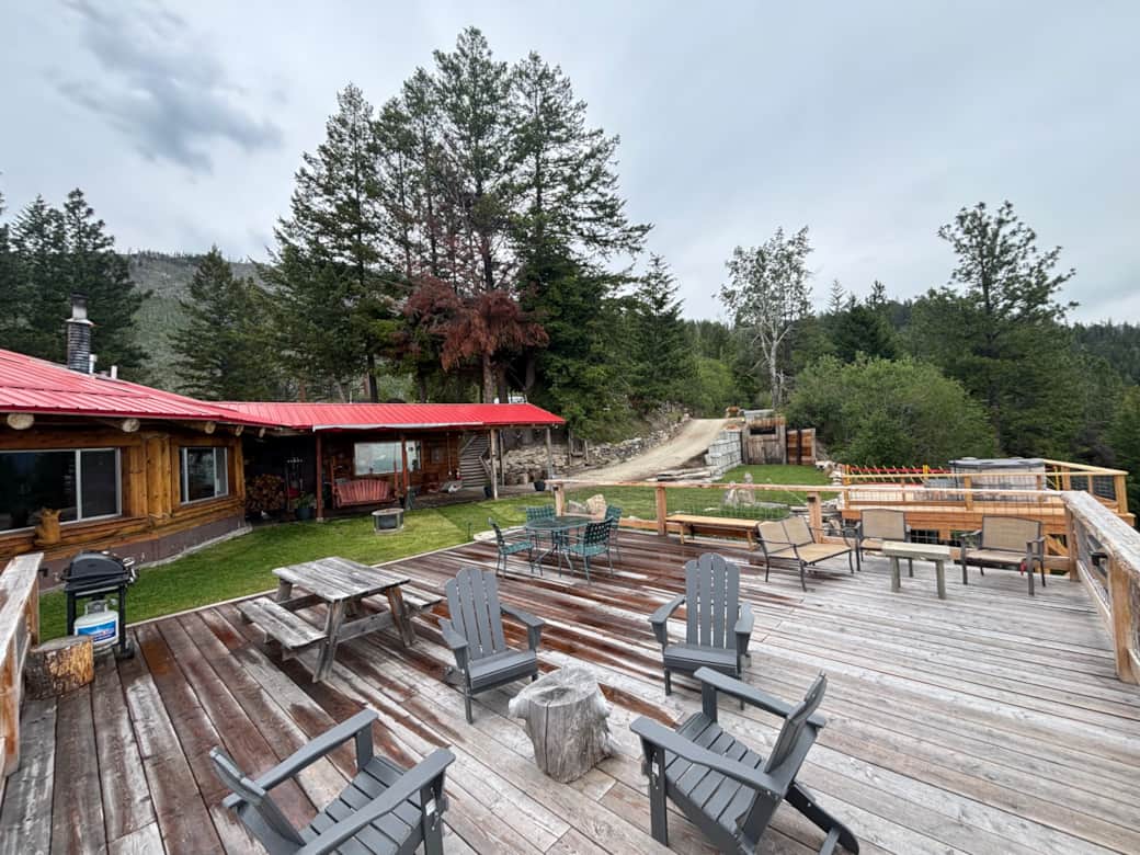 Western Larch Deck