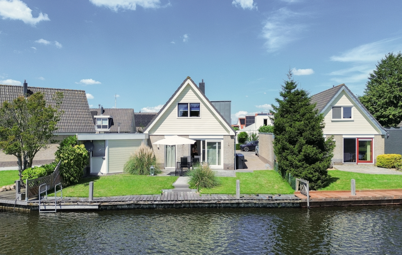 Rückseite des Hauses