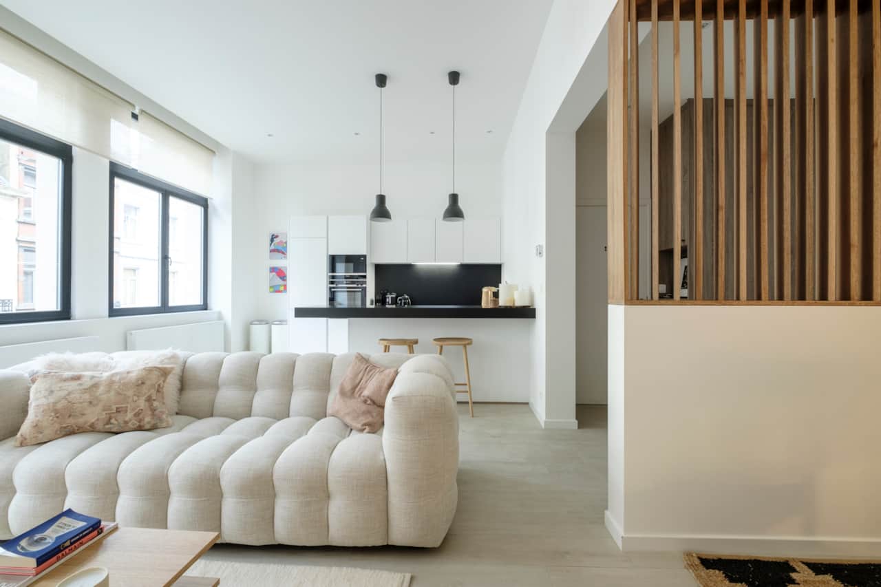 Living area / Kitchen