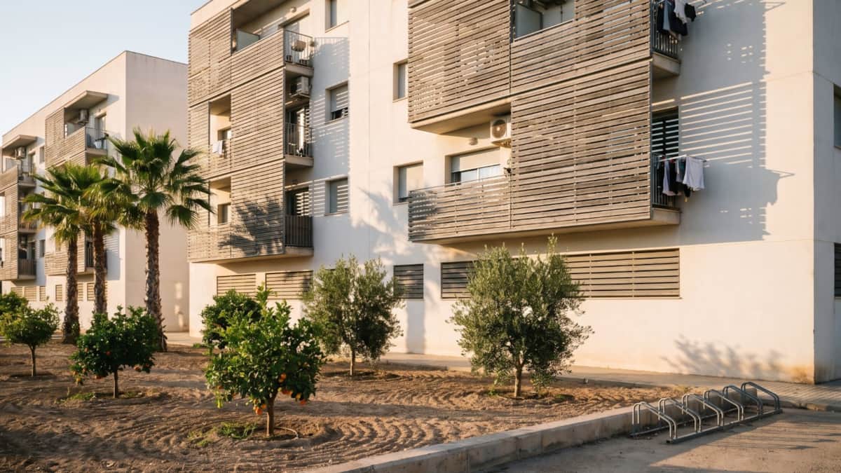 Edificio de obra nueva en Sociópolis, al sur de Valencia