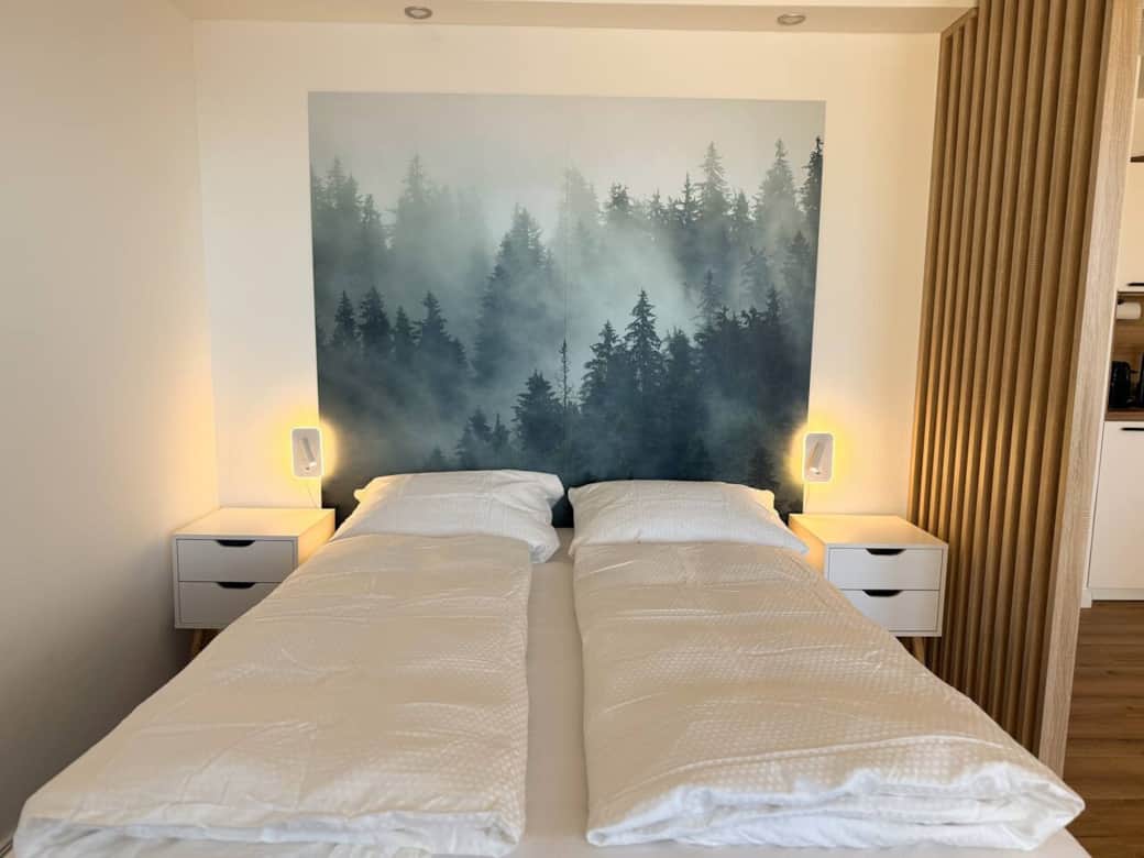 Schlafplatz Doppelbett