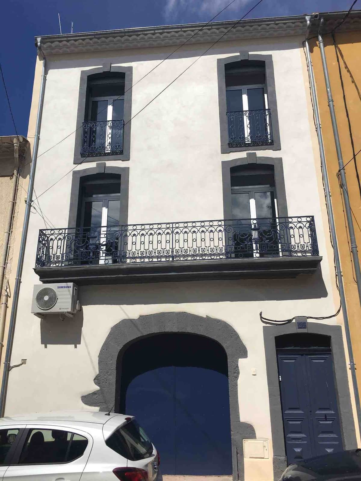 House view from the road