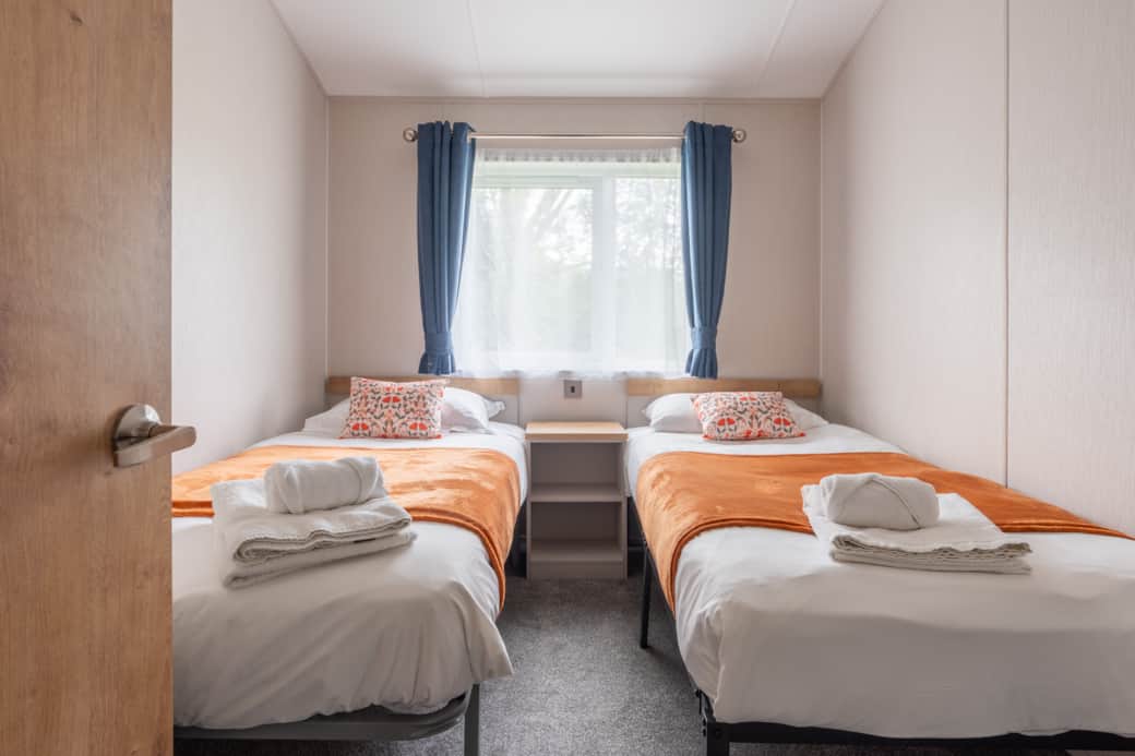A comfortable twin room perfect for children, friends or additional guests