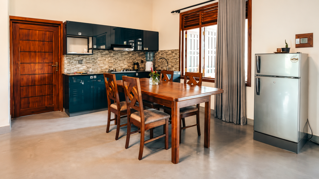Lake View Apartment Dining Room and Kitchen Lake View Apartment Dining Room and Kitchen