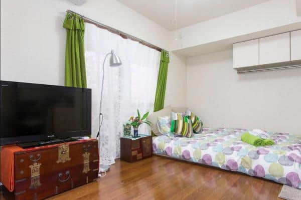  Sleeping space| Studio| best family stays in Tokyo |Nakano Shimbashi Studio| Tokyo Family Stays| 