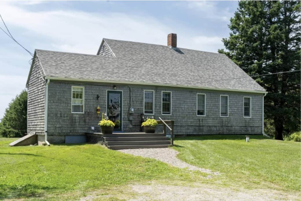 Entrance to the house