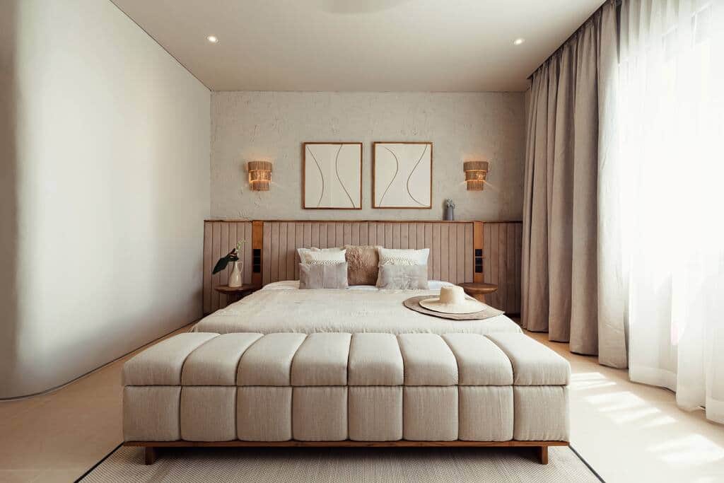 Super cozy and stylish bedroom for your utmost comfort