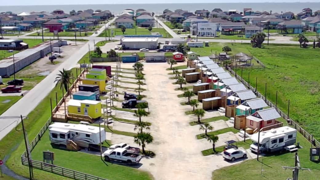 Just a short drive to the sand on a beach access road!
