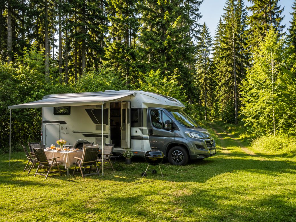 Ein Einzelner Stellplatz - keine Nachbarn Ein Einzelner Stellplatz - keine Nachbarn