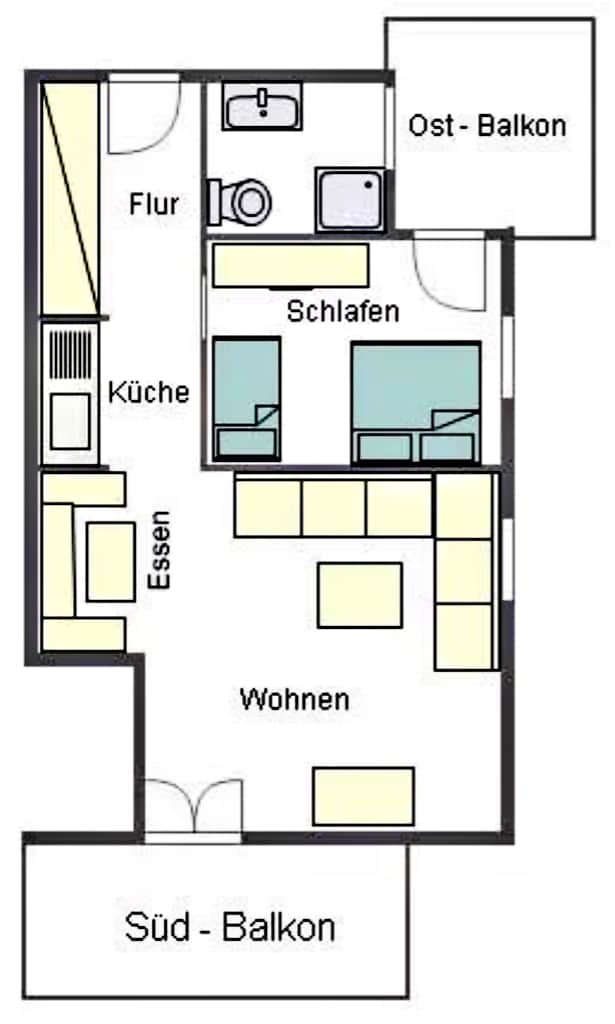 Wohnung 4 - Grundriss
