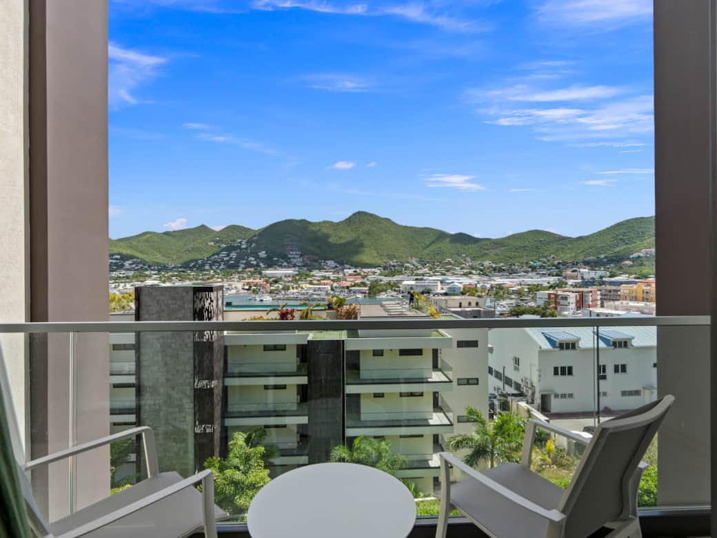 Vue du balcon Vue du balcon