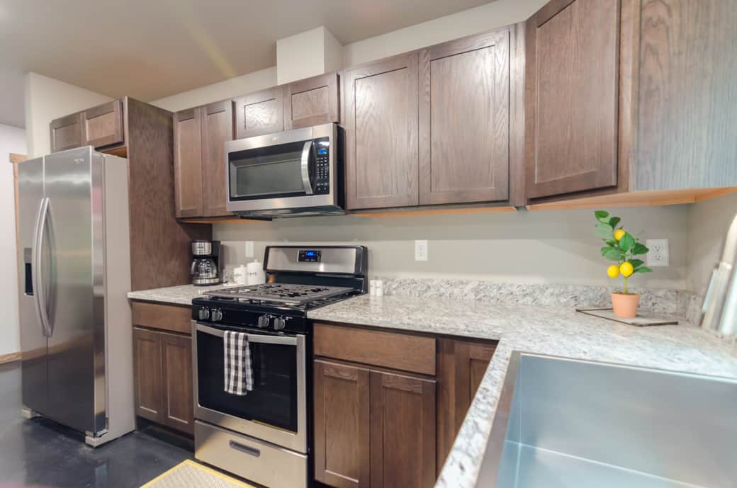 All New Stainless Steel Appliances