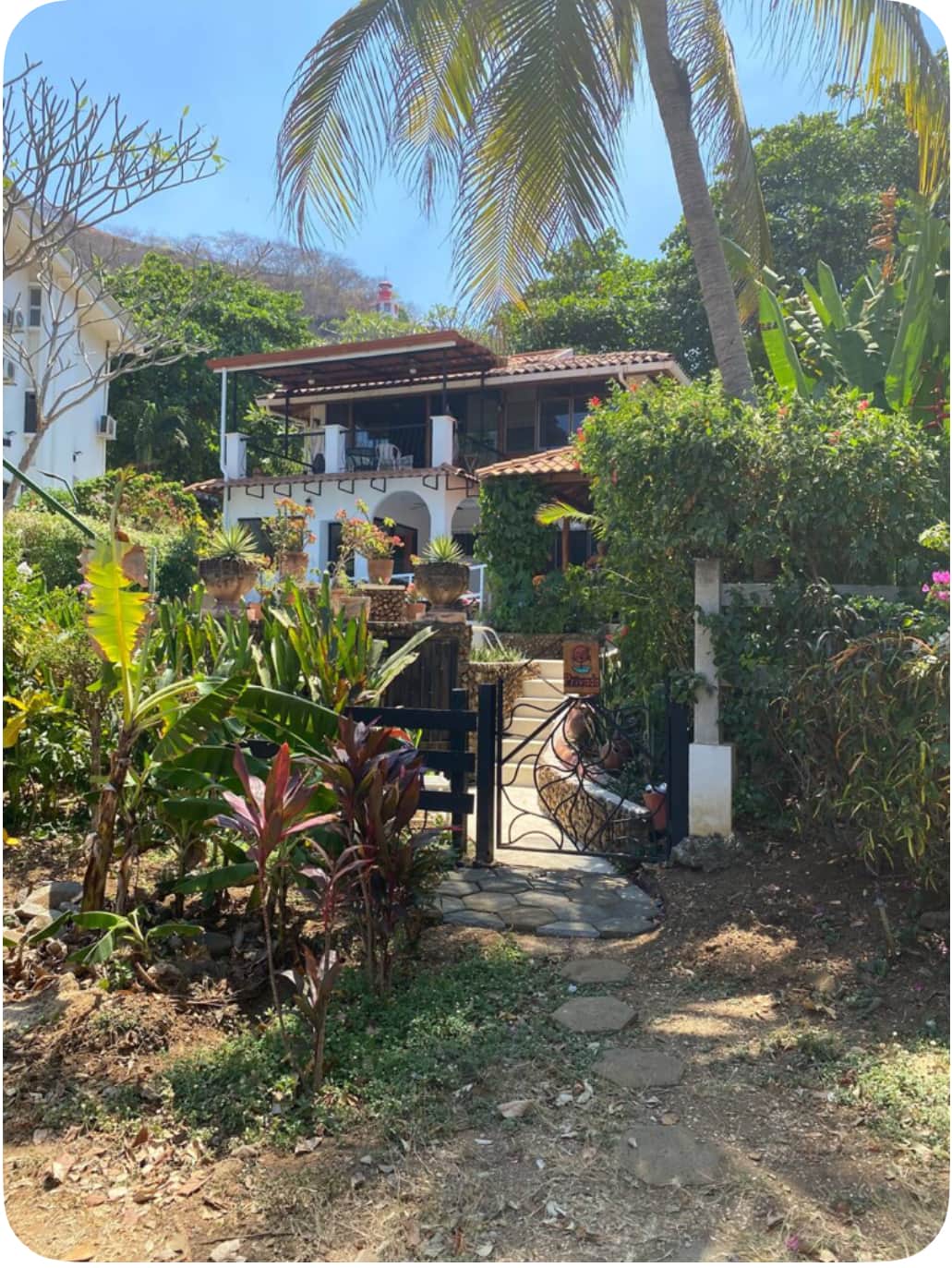 Beach entry