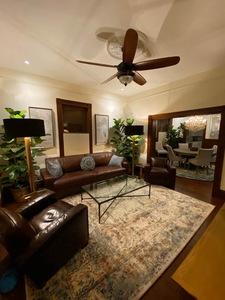 Your first view once you step in to the home. 