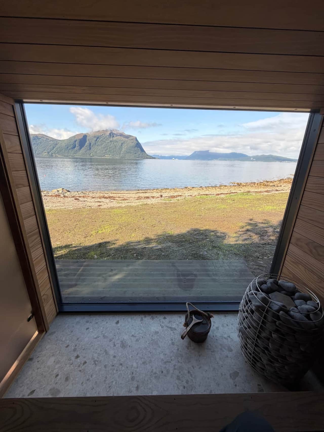 View from the Sauna 