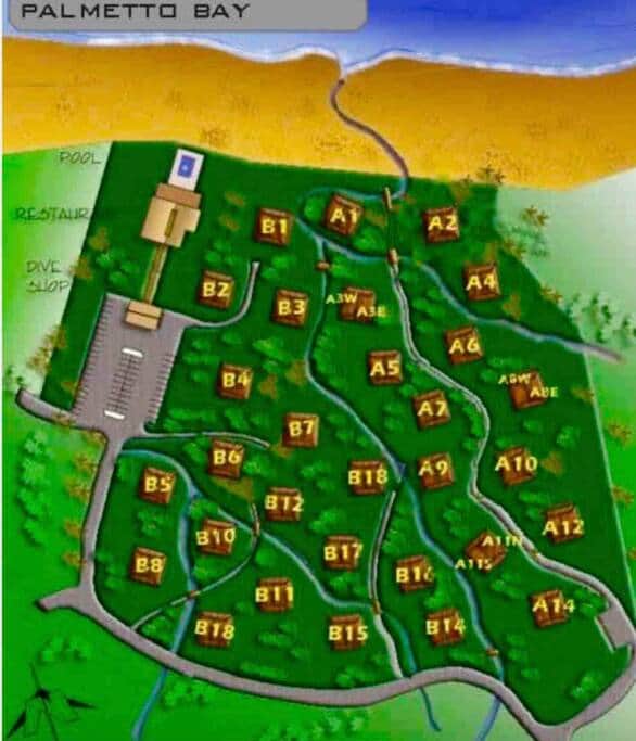 Community of Palmetto Bay bungalows