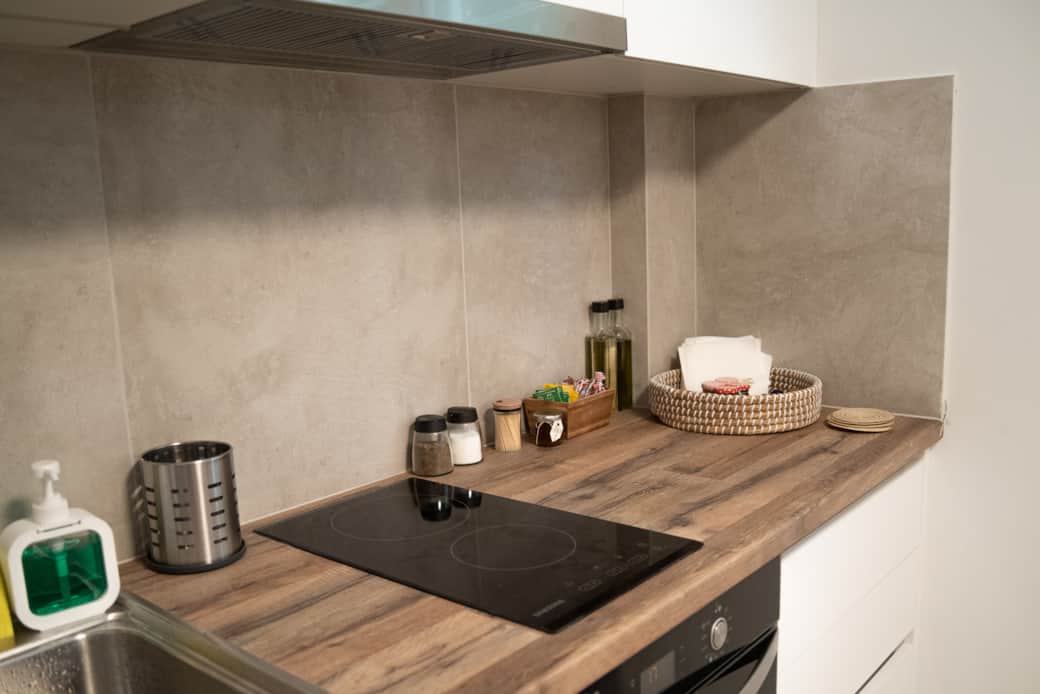Kitchen stove top