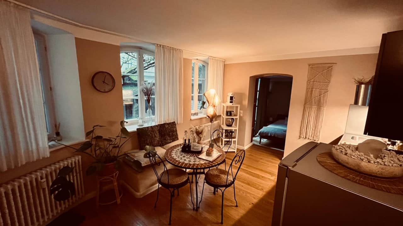 Ein romantisches Altbau-Apartment mit viel Flair.