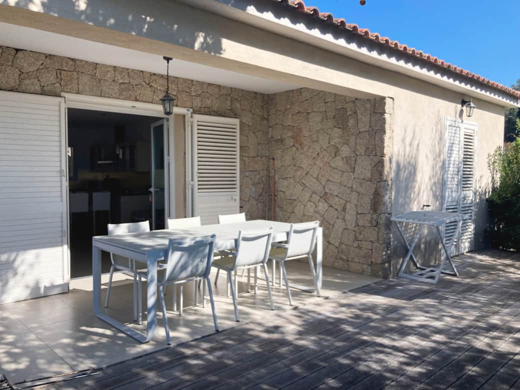 Grande Villa B - Terrasse & Façade - Résidence Ogliastrello - Olmeto 2024