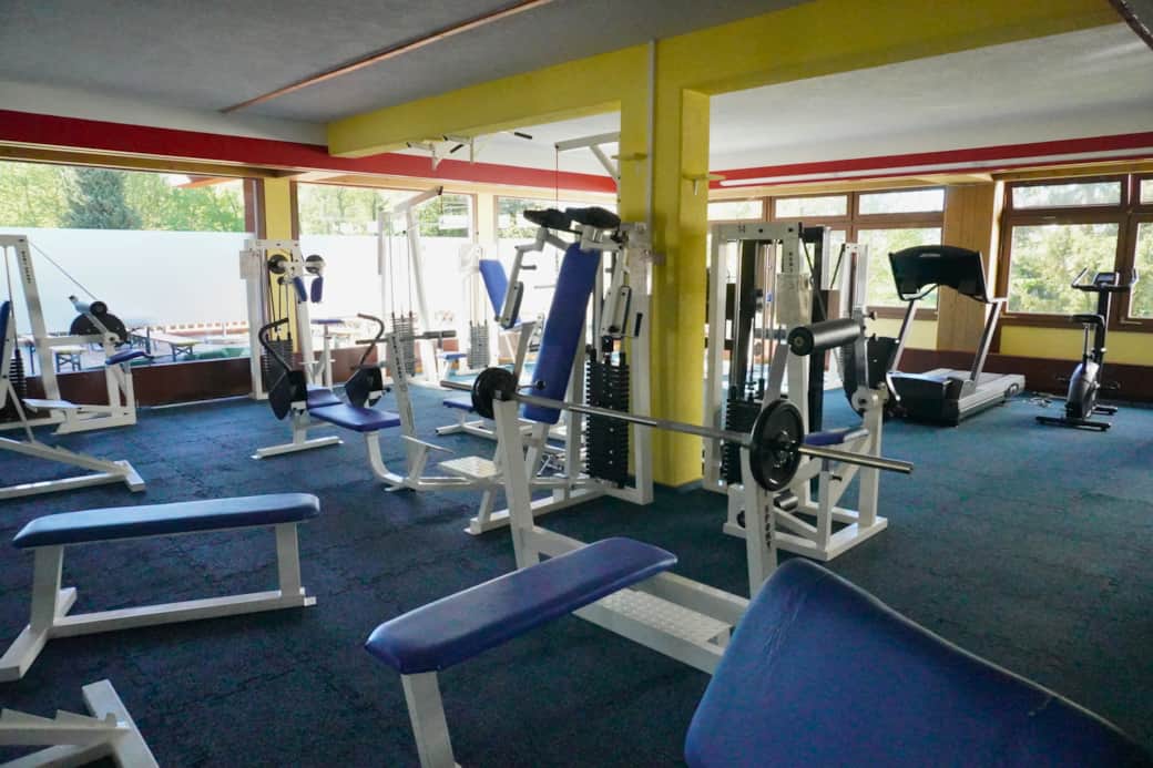 Fitnesscenter im Ferienressort Kurhotel