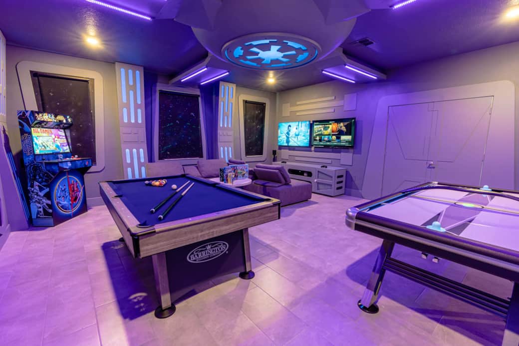 Dream Family Experience w/Star Wars Game Room near Disney Vacation