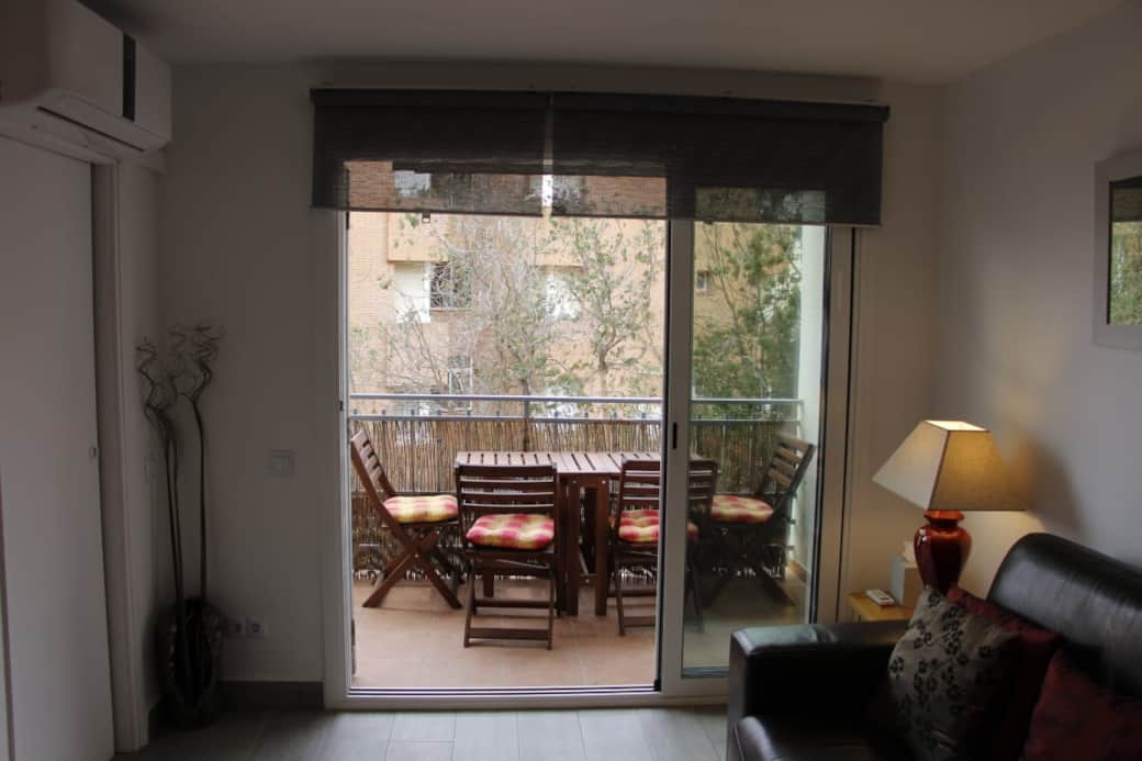 The sitting area has large patio doors leading to the terrace The sitting area has large patio doors leading to the terrace
