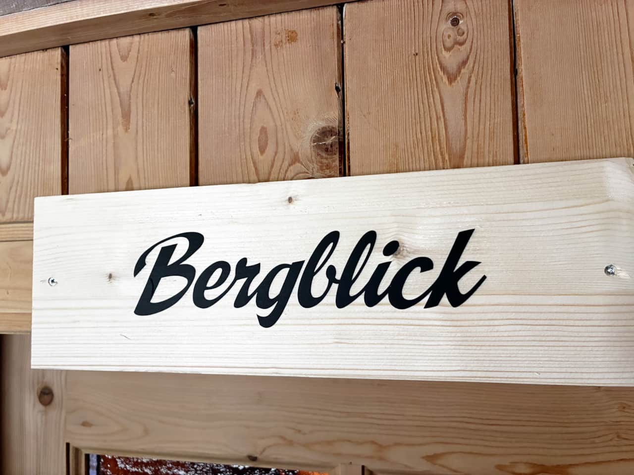 Bergblick Eingang