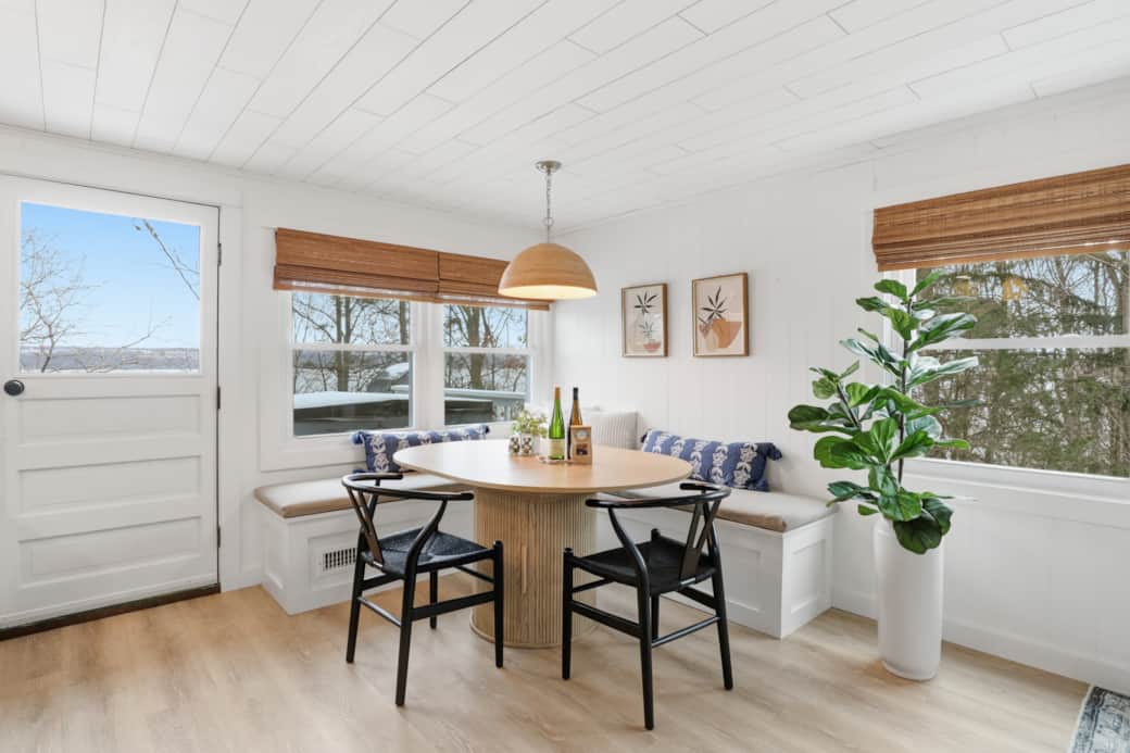 Dining Room with Full Lake Views