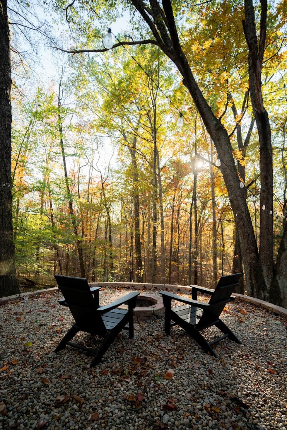 Pine firepit