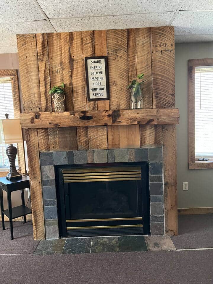 Gas fireplace Gas fireplace