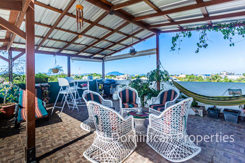 Private roof terrace