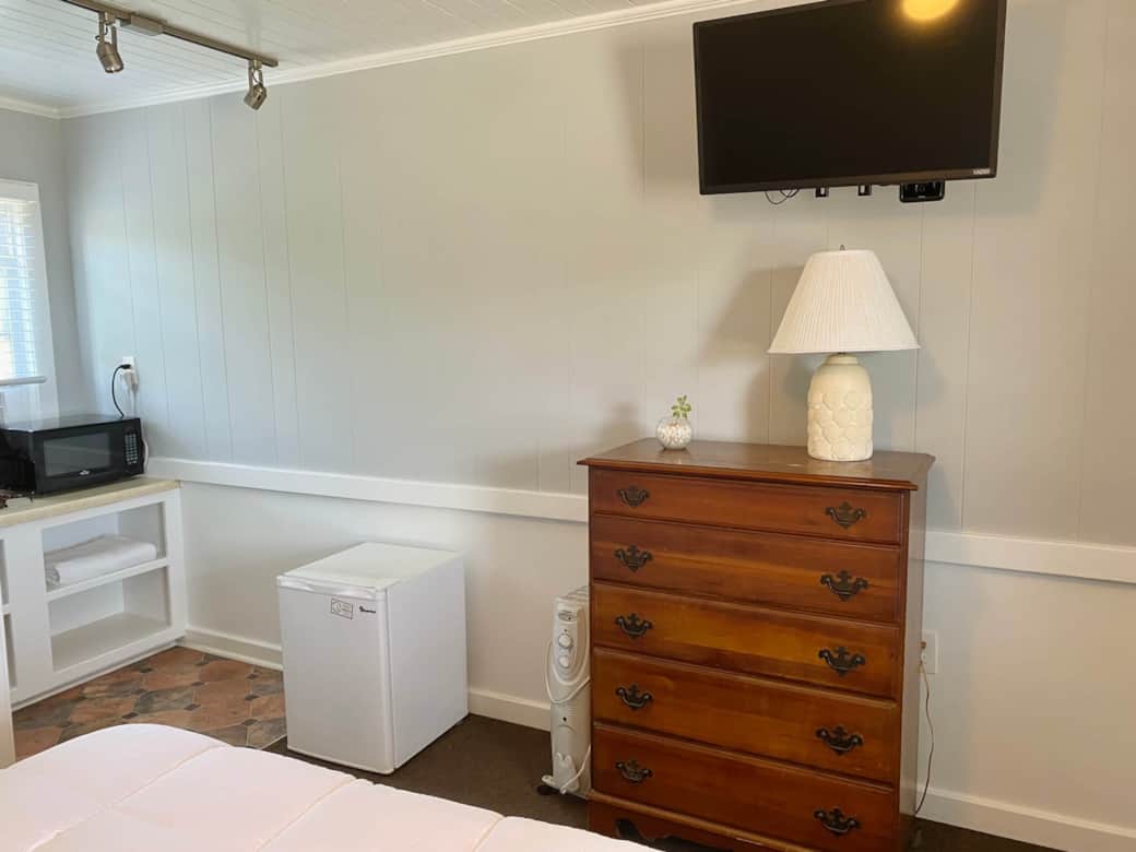 Dresser and Mini Fridge Dresser and Mini Fridge