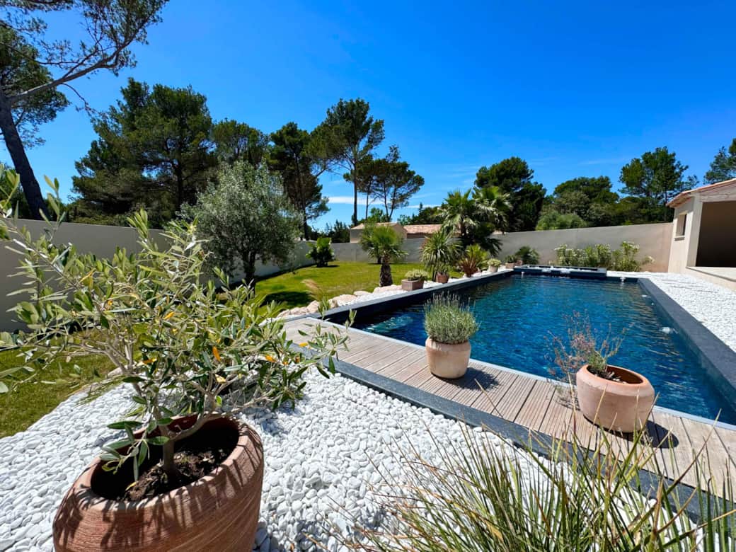 Villa Solea vu piscine