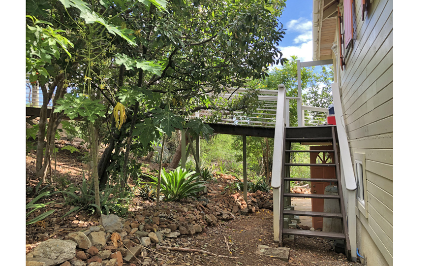 Exterior stairs to Lower Level from front entrance