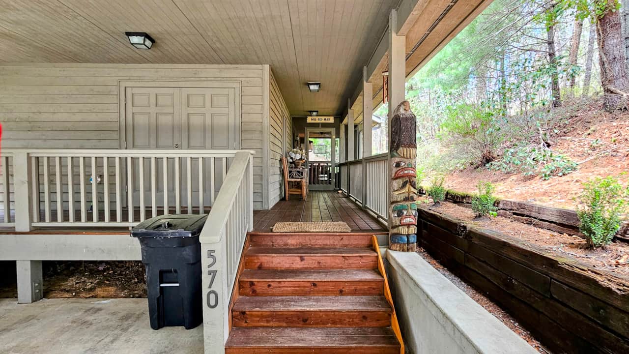 Entry from Carport