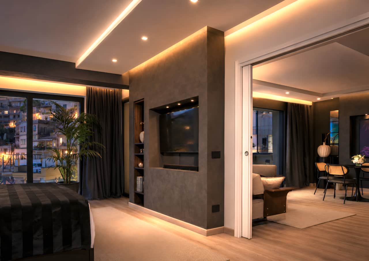 Luna suite Taormina in Light Suites