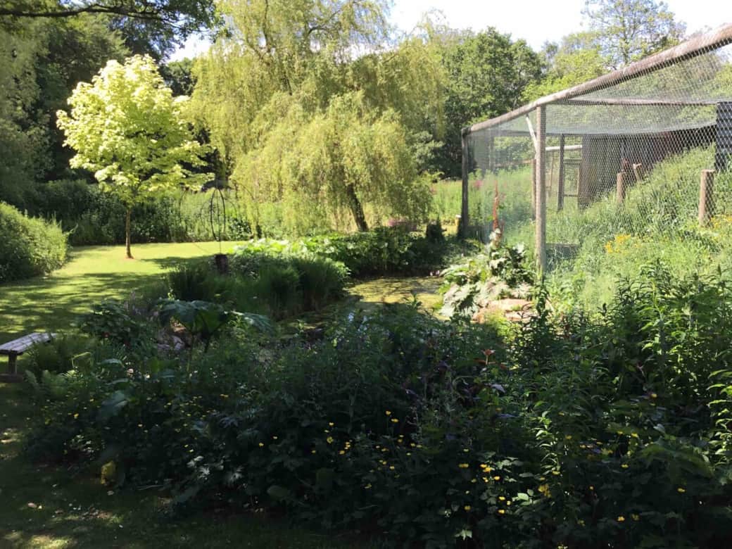 Set in stunning grounds with access to view incredible birds of prey