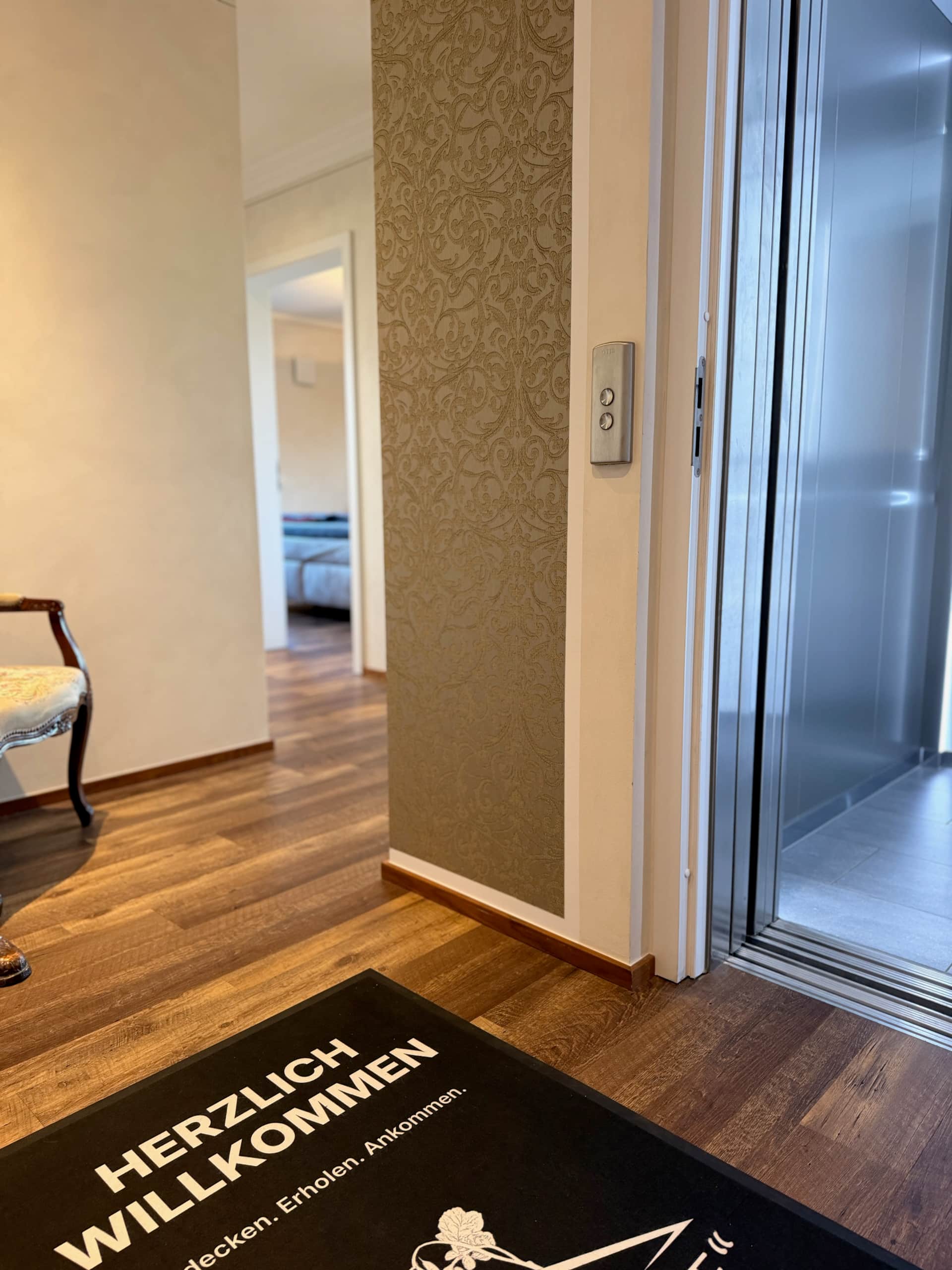 Flur und Eingangsbereich der Ferienwohnung