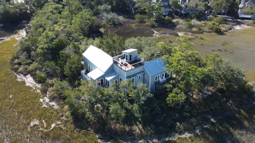 Our sanctuary overlooking the entire salt marsh and north island. Our sanctuary overlooking the entire salt marsh and north island.
