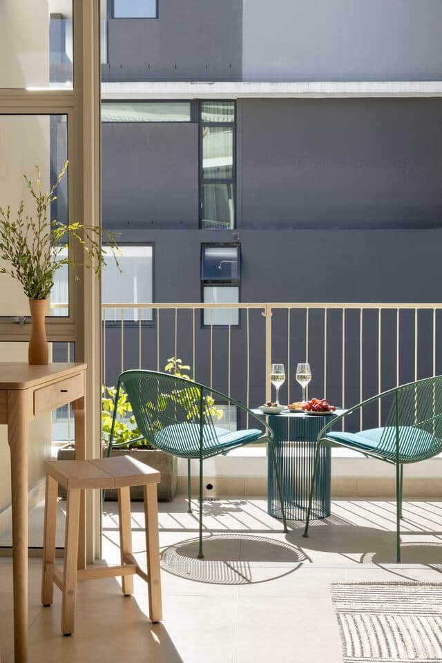 Designer outdoor seating by Haldane Martin
