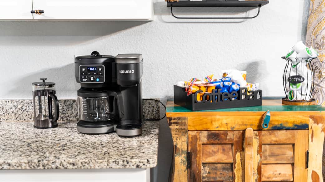 Fully Stocked Coffee Bar Fully Stocked Coffee Bar
