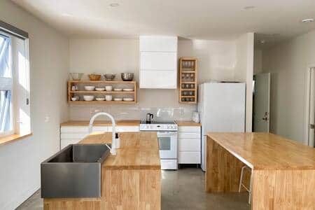 Gite Camp Caché Shefford - Cuisine complète