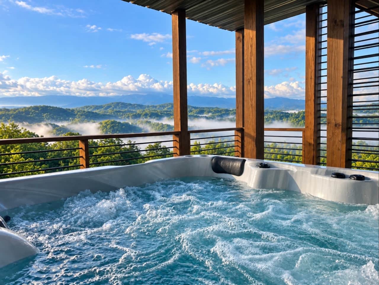 Pigeon Forge hot tub
