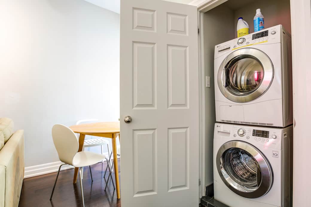 Compact nook in a Toronto home, 