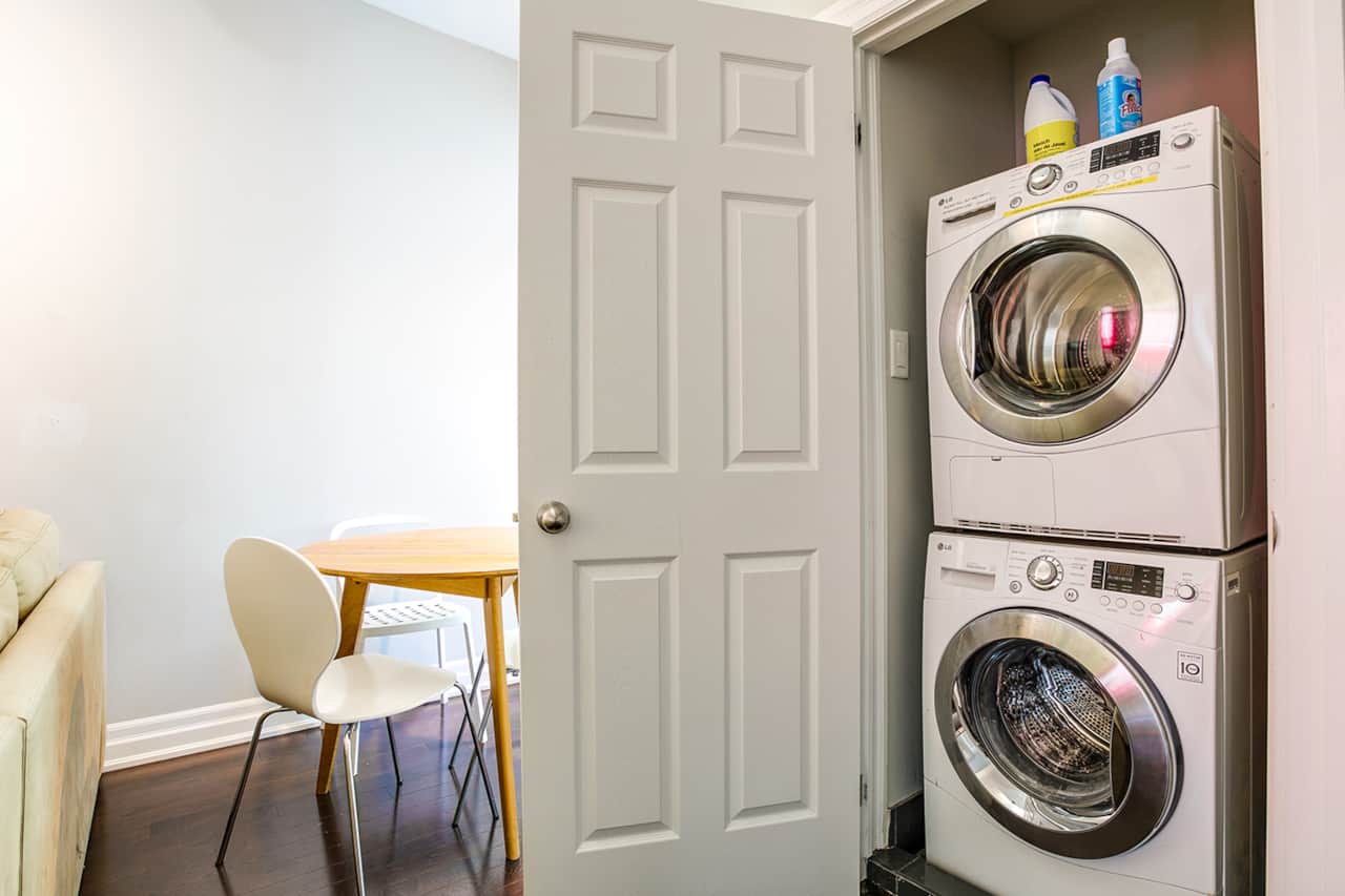 Compact nook in a Toronto home, 