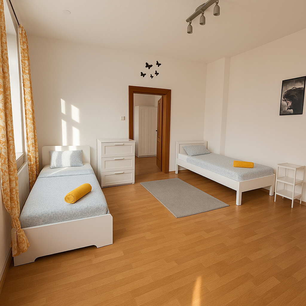 Zweites Schlafzimmer 