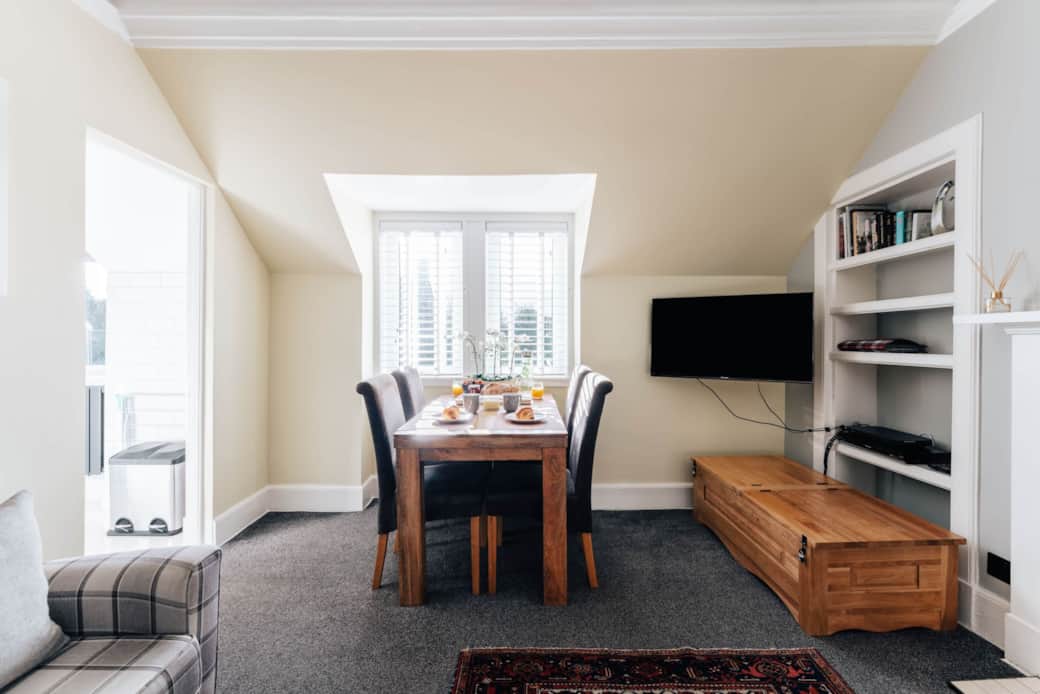 Dining space for four