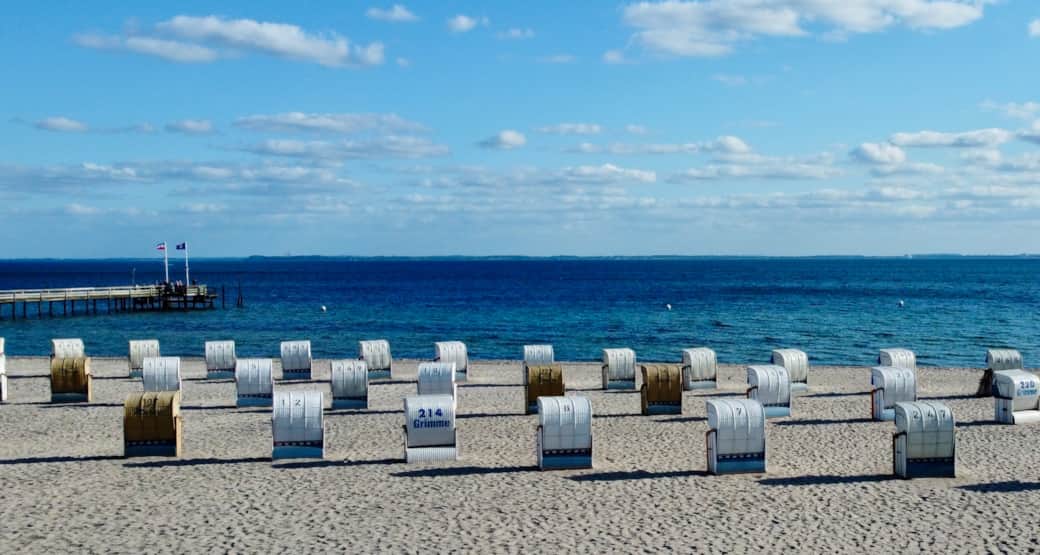 Südstrand direkt vor der Wohnung