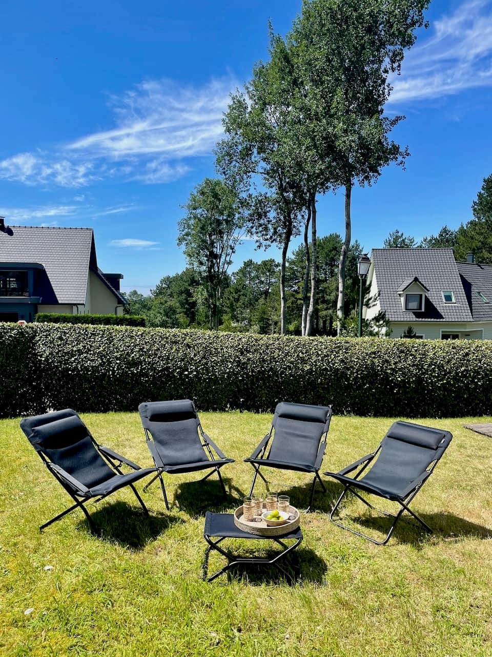 Très beau jardin orienté plein sud, pour profiter du micro-climat local