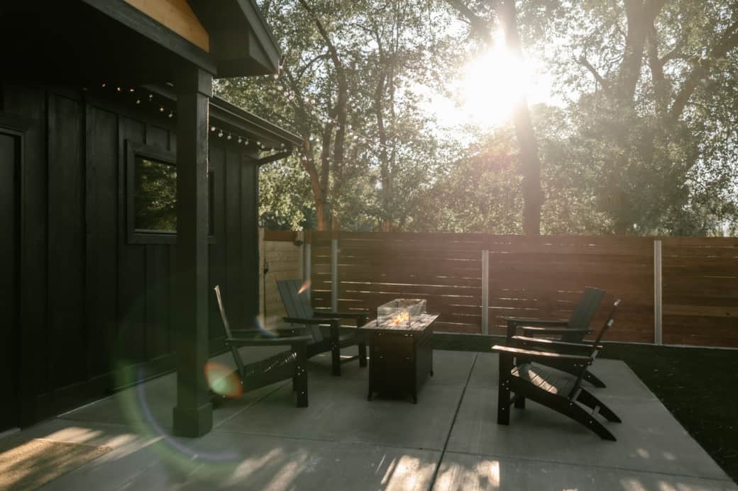 Patio Set Up Patio Set Up